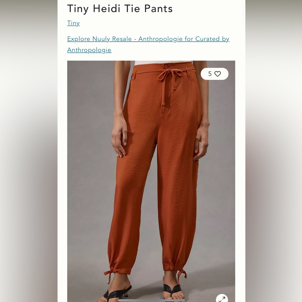 Green Button up and tie waist joggers